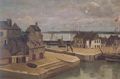 Jean Baptiste Camille  Corot Honfleur (mk11) oil painting image